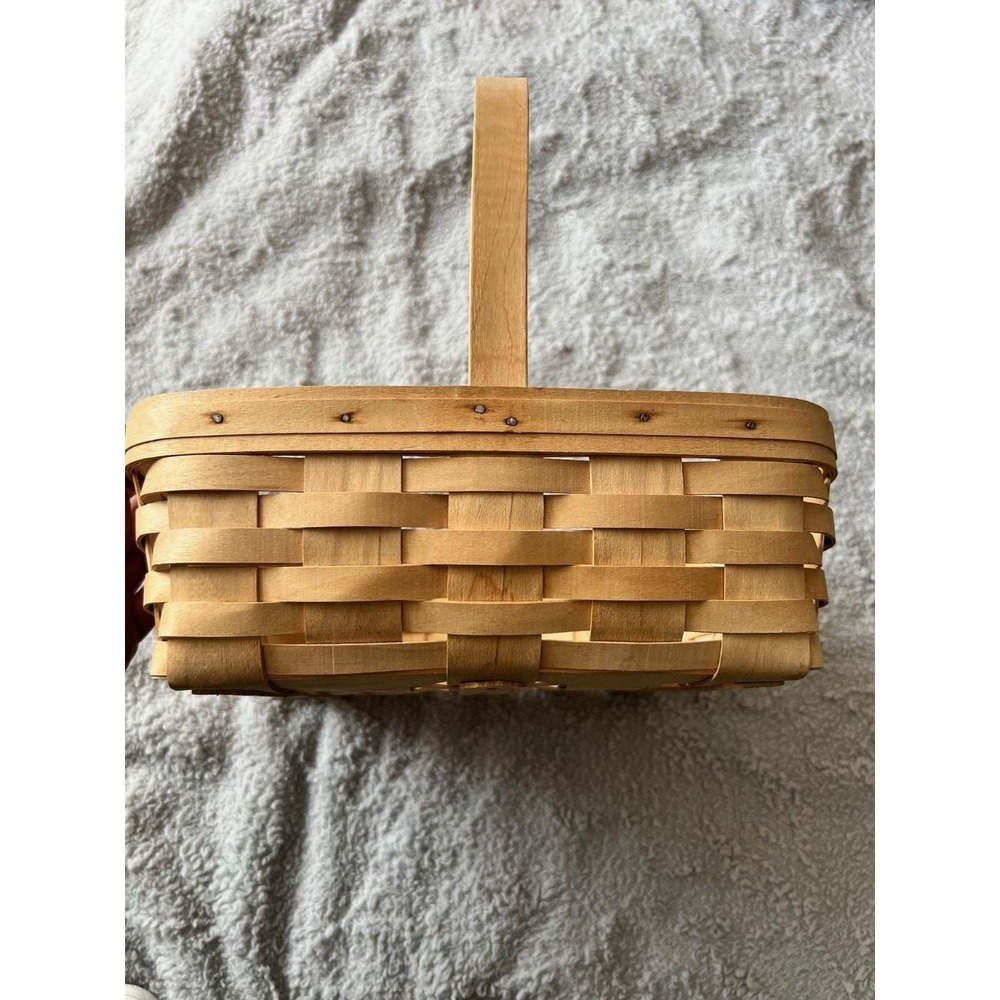Longaberger‎ 1998 Square Pie Basket - Picture 6 of 7